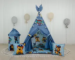 Вігвам палатка PAW Patrol + кошик для іграшок - мініатюра 2