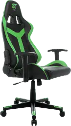 Геймерське крісло GT Racer чорне із зеленим (X-2527 Black/Green) - мініатюра 2