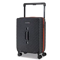 Валіза маленька під ручну поклажу Swissbrand Nara (S) ABS-Plastic Black/Red (SWB_LHNAA010S)