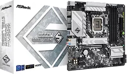 Материнська плата ASRock B660M Steel Legend LGA 1700 (B660M Steel Legend) Б/В