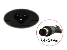 Блок живлення для HP TouchSmart IQ520, IQ521, IQ522, IQ524, IQ525, IQ526, IQ527, IQ528 (19V 7.1A 135W (7.4x5.0+Pin)) High - мініатюра 2