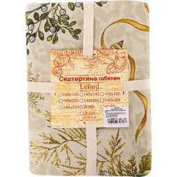 Скатертина гобеленова Lefard Home Textile Candle 140 см (732-357) - мініатюра 2