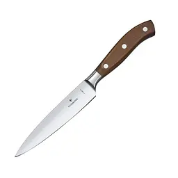 Кухонный нож Victorinox Grand Maitre Wood Chef's лезвие 15см из деревьев. ручкой в ​​подар.