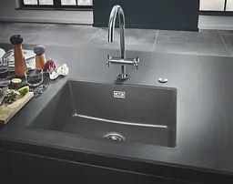 Кухонна мийка Grohe K700U із композиту 31655AT0, Чорний - мініатюра 2