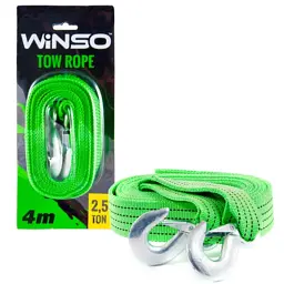 Трос буксирувальний WINSO 2,5т, 4м (132540) - мініатюра 4