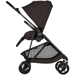 Візок Cybex Melio Carbon Chocolate Brown з бампером (526000791) - мініатюра 4