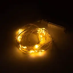 Електрогірлянда Yes! Fun нитка на мідному дроті 60 LED статична 6 м тепло-біла (975030) - мініатюра 4
