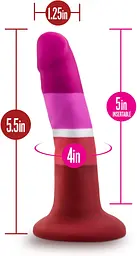 Фалоімітатор Blush Avant Pride P3 13.9 см (мульти) - мініатюра 13