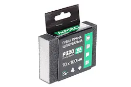 Губка шліфувальна Apro 100 x 70 x 25 мм x P320 пряма - мініатюра 2