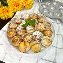 Форма для випікання великих горішків з начинкою на плиті горішниця на 9 половинок великих горішків, Ласунка 81679 - мініатюра 10