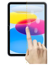 Захисне скло DK для Apple iPad 11" A16 2025 A3354/A3355/A3356 Full Glue 2 шт (015170) - мініатюра 4