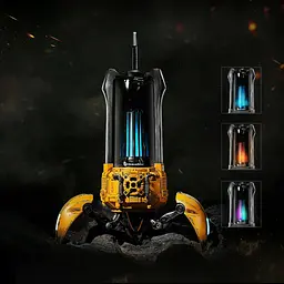 Акустична система GravaStar Supernova Battle - Worn, BT/3.5мм, 25ВТ, жовтий - мініатюра 8