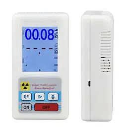 Дозиметр радіометр професійний ZGKPDQ BR-6, білий (100178) - мініатюра 2