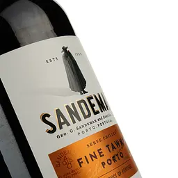 Вино Sandeman Fine Tawny Porto Sogrape Vinhos, червоне, солодке, 19,5%, 0,75 л (2791) - мініатюра 3
