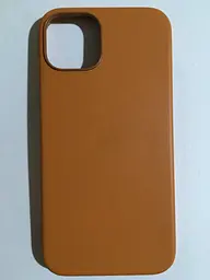 Оригінальний шкіряний чохол Leather Case MagSafe для Apple iPhone 13 \| 14 (6.1") Brown (MM103ZM/A) - мініатюра 3