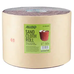 Наждачний папір Alloid Building Tools на тканинній основі 200 мм х 50м зерно 40 (SP-20050040) - мініатюра 3