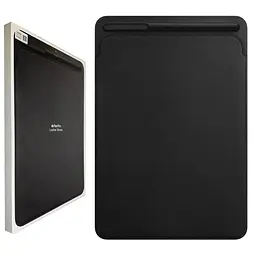 Чехол кожаный для планшета Apple Leather Sleeve для iPad Pro 10.5" (2017) Black (MPU62ZM/A)