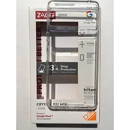 Протиударний чохол Gear4 Crystal Palace для Google Pixel 7 (6.3") Прозорий (702009720) - мініатюра 5