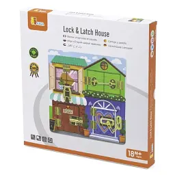 Бізіборд Viga Toys Будиночок (44653) - мініатюра 3