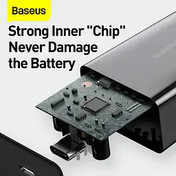 Адаптер живлення - зарядний блок BASEUS Speed Mini Quick Charger вихід 1Type-C 20 W (CCFS-SN01) - мініатюра 6