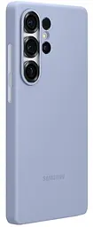 Оригінальний протиударний силіконовий чохол Silicone Case Samsung Galaxy S25 Ultra Light Blue EF-PS938CLEGWW - мініатюра 9