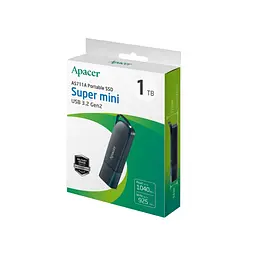 Портативний SSD Apacer AS711A 1TB USB 3.2 Gen.2 Blue (AP1TBAS711AU-1) - мініатюра 3