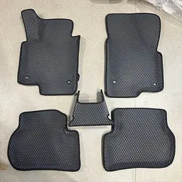 5D EVA Килимки в салон для Volkswagen Jetta V 2005-2010 З Бортиками та підп'ятником Сірі 5 шт
