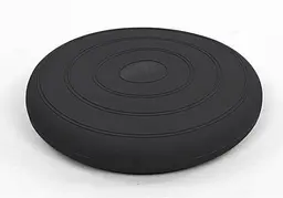 Балансувальна масажна подушка гладка EasyFit Balance Cushion Чорний (EF-3164-Bk)