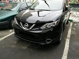 Дефлектор капоту мухобійка для NISSAN QASHQAI 2014-