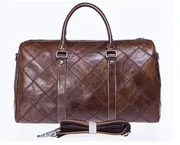Шкіряна дорожня сумка Vintage 43,5х33х21 см sum0012857 - мініатюра 3