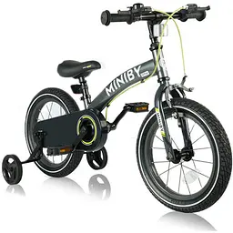 Велосипед - біговел Miniby 3 в1 Grey