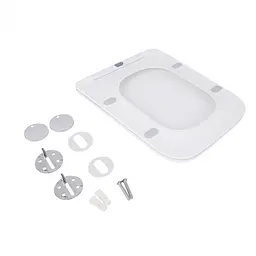 Сидіння для унітазу Qtap (Tern) з мікроліфтом Slim QT99HXU10W - мініатюра 5