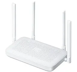 Роутер Xiaomi Router AX1500 білий, Wi-Fi 802.11b/g/n/a/ac, до 1201 Mb/s, 2.4Gh/5Gh, Wi-Fi 6, 1 LAN 10/100/1000 Mb/s, RJ45