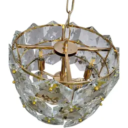 Кришталева підвісна люстра Brille BCL-736S/5 E14 FGD - мініатюра 3