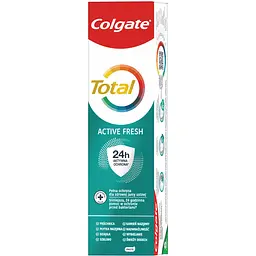 Зубна паста Colgate Total Active Freshness антибактеріальна багатофункціональна 75 мл - мініатюра 5