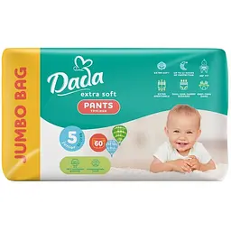 Подгузники-трусики Dada Extra Soft 5 Junior (12-17 кг), 60 шт.