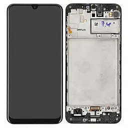 Дисплей Samsung M215 Galaxy M21/M305/M315 OLED чорний + рамка