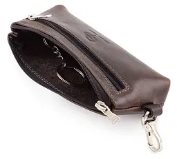 Шкіряна чоловіча ключниця GRANDE PELLE 15х8,5х3 см acs0027521 - мініатюра 4