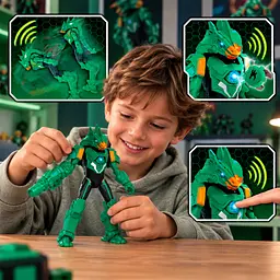 Фігурка з аксесуарами Dinoster - Оз зі світлом та звуком 20 см (EU583833) - мініатюра 6