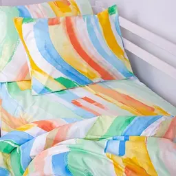 Простирадло MirSon Kids Time Бязь, 17-0577, Summer paint - мініатюра 3