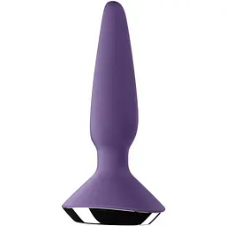 Анальна смарт-вібропробка Satisfyer Plug-ilicious 1 Purple - мініатюра 3