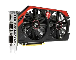 Відеокарта GeForce GTX 750 Ti 2GB MSI Twin Frozr OC (N750Ti TF 2GD5/OC) Б/В - мініатюра 2
