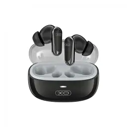 Навушники бездротові XO G42 Golden Bud Exquisite Dual-Mic ANC+ENC TWS Earbuds Чорні