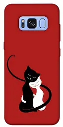 TPU чохол Demsky Закохані коти для Samsung G950 Galaxy S8