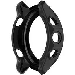 Чохол-бампер DK Силікон Outlines для Garmin Forerunner 955 (black) - мініатюра 5