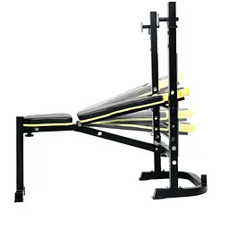 Набір Besport PowerPro 68кг з прямим грифом та лавою WB-003 - мініатюра 14