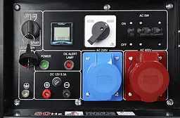 Генератор дизельний EnerSol Kit Energy 6.5 кВт SKD-7EBU - мініатюра 8