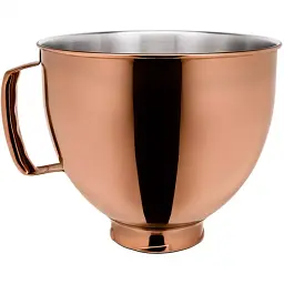 Чаша KitchenAid 4,8 л 5KSM5SSBRC з нержавіючої сталі з ручкою з PVD покриттям колір сяючий мідний