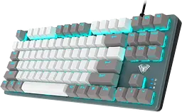 Клавіатура Aula F3287 Blue Switch Grey/White (6948391240954)