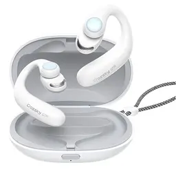 Навушники QCY бездротова стереогарнітура Bluetooth в кейсі T15 білі - мініатюра 3